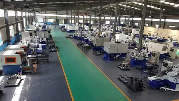 HuaTong Xuzhou factory floor — CNC machining lines for floating seal production